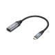 Equip 133492 adaptador de cable de vídeo 0,15 m USB Tipo C HDMI Negro, Gris